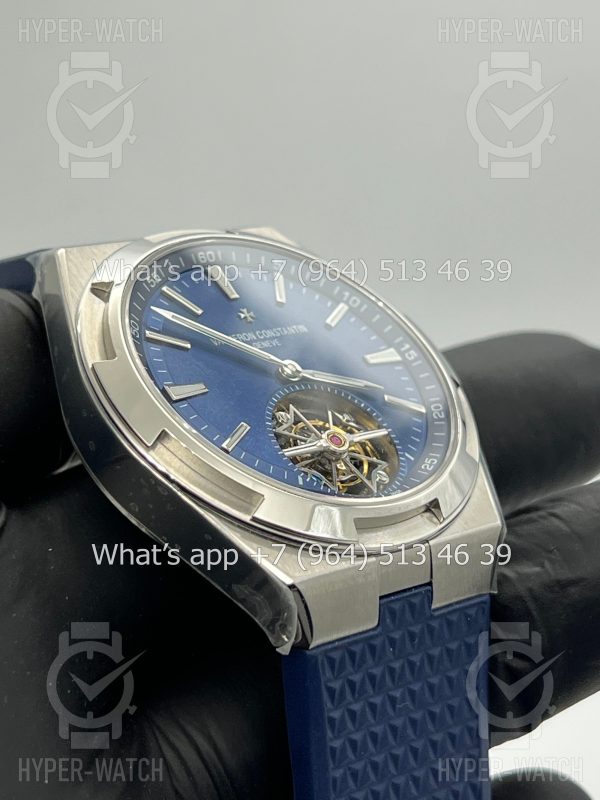 Фото 6 - Vacheron Constantin Overseas Tourbillon 42mm 6000V/110A-B544 Blue