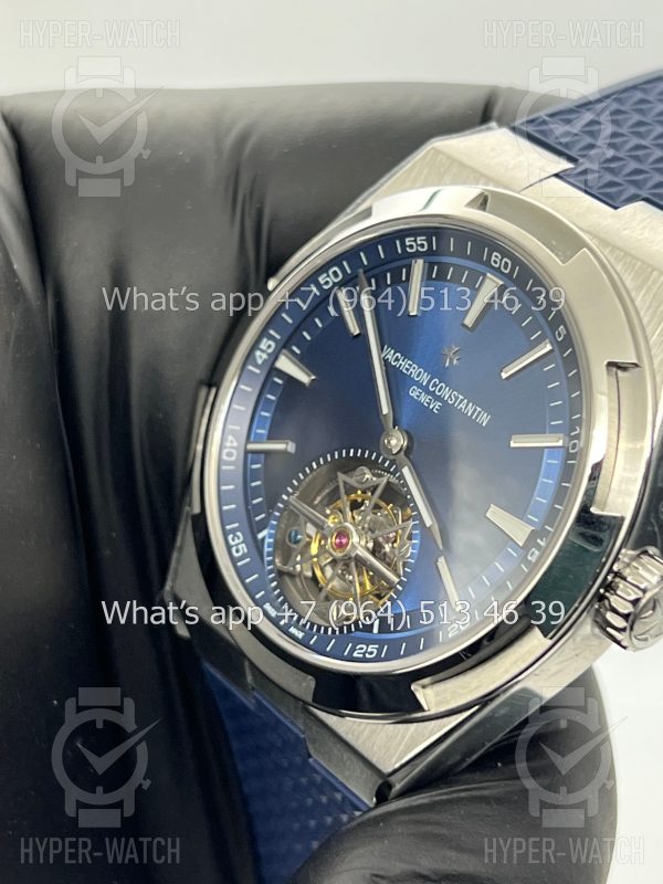 Фото 7 - Vacheron Constantin Overseas Tourbillon 42mm 6000V/110A-B544 Blue