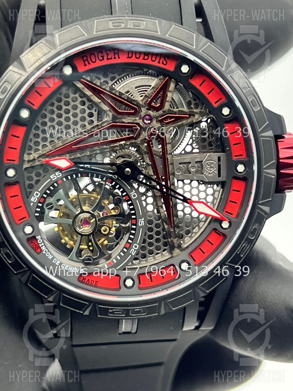 Фото 4 - Roger Dubuis Excalibur 39mm Spider Pirelli RDDBEX0817