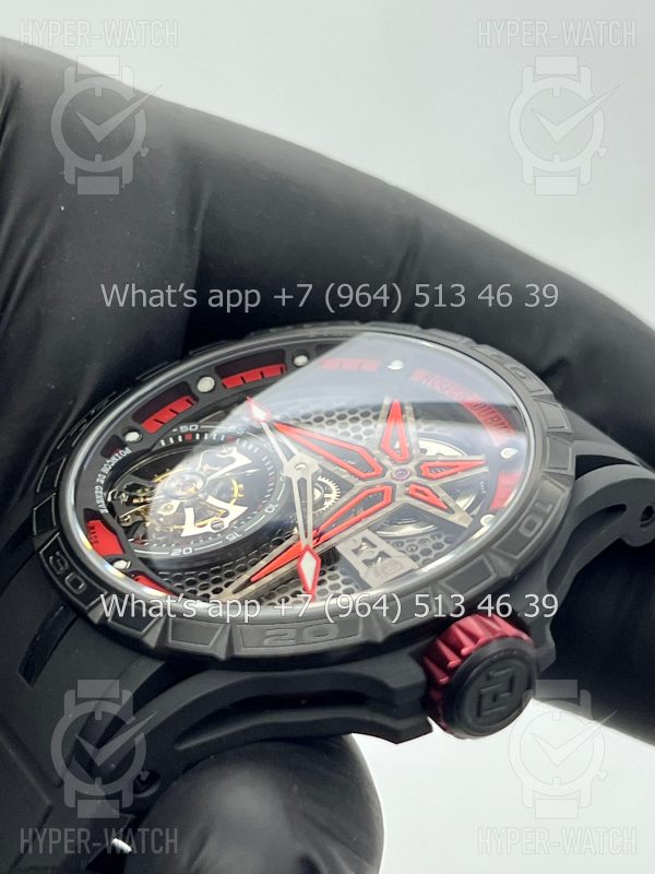 Фото 8 - Roger Dubuis Excalibur 39mm Spider Pirelli RDDBEX0817