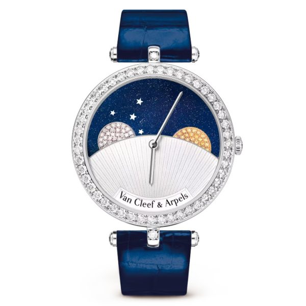 Фото 1 - Van Cleef & Arpels Poetic Complication Lady Arpels Day and Night 38mm VCARN25800