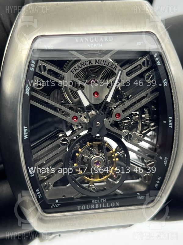 Фото 2 - Franck Muller Vanguard V 45 Skeleton Tourbillon T SQT BR (NR) 5N SK BLK