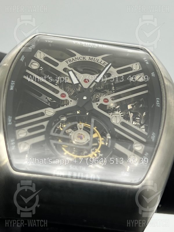 Фото 3 - Franck Muller Vanguard V 45 Skeleton Tourbillon T SQT BR (NR) 5N SK BLK