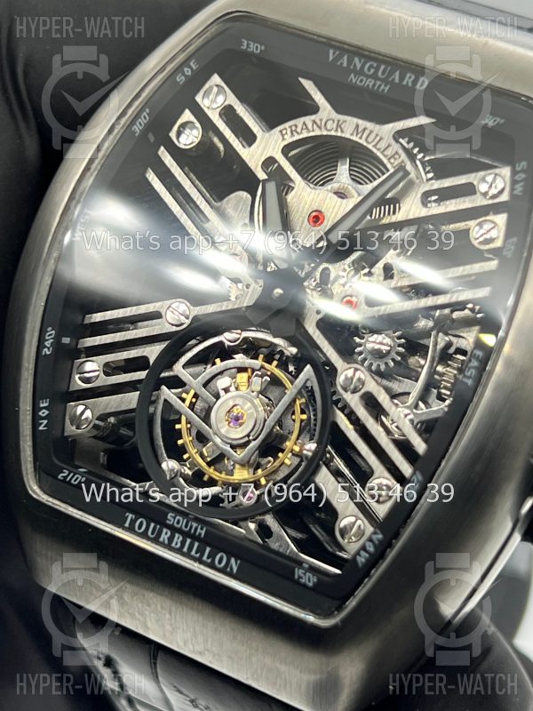 Фото 5 - Franck Muller Vanguard V 45 Skeleton Tourbillon T SQT BR (NR) 5N SK BLK