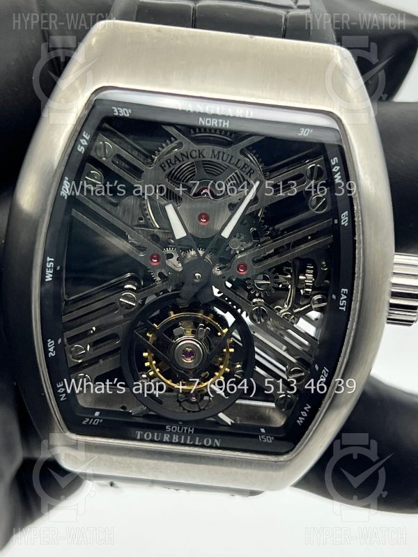 Фото 6 - Franck Muller Vanguard V 45 Skeleton Tourbillon T SQT BR (NR) 5N SK BLK