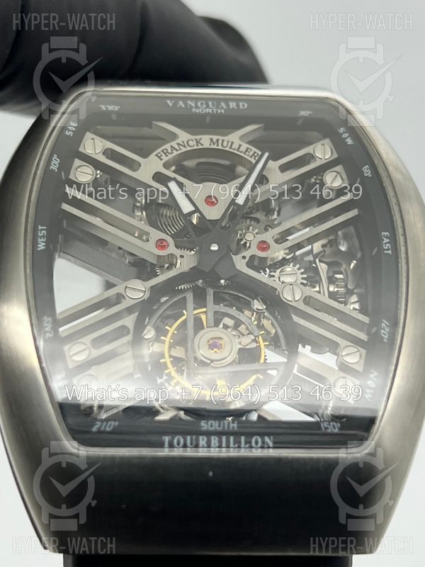 Фото 8 - Franck Muller Vanguard V 45 Skeleton Tourbillon T SQT BR (NR) 5N SK BLK