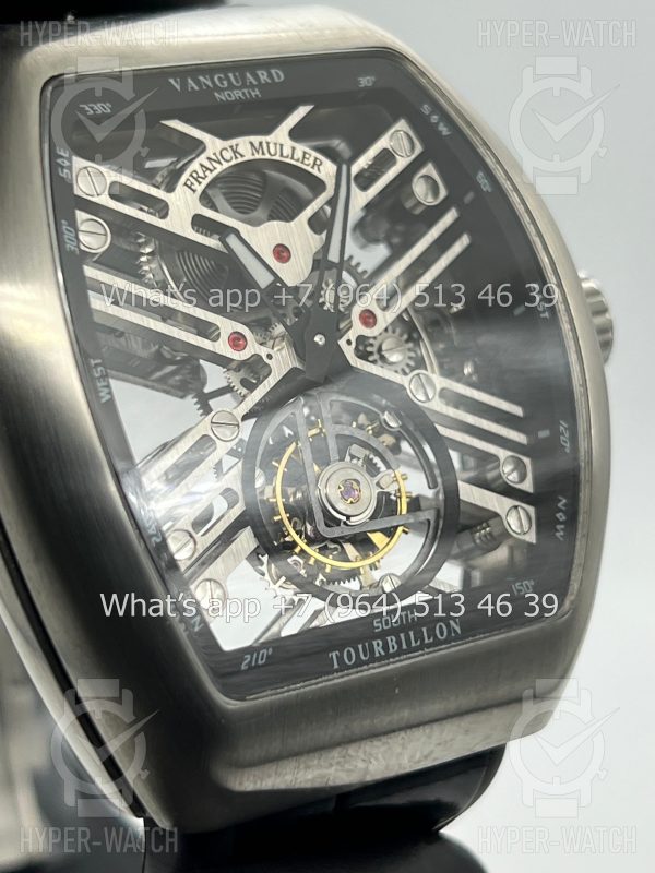 Фото 9 - Franck Muller Vanguard V 45 Skeleton Tourbillon T SQT BR (NR) 5N SK BLK