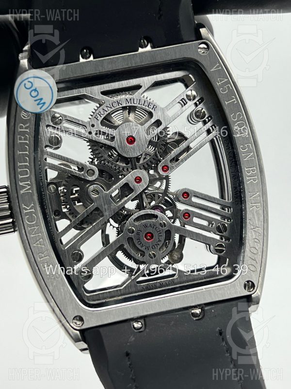 Фото 17 - Franck Muller Vanguard V 45 Skeleton Tourbillon T SQT BR (NR) 5N SK BLK