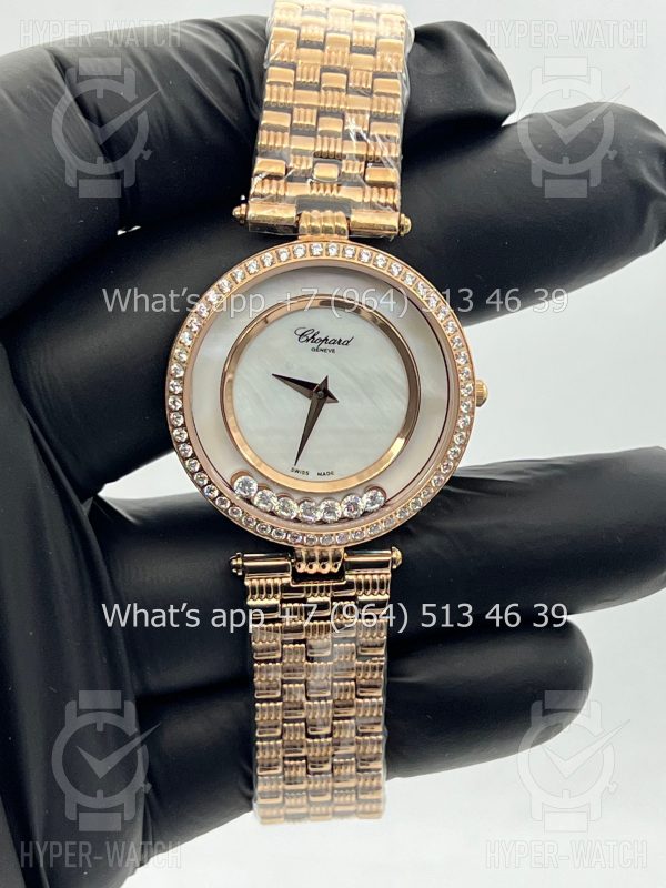 Фото 10 - Chopard Happy Diamonds 32mm Art 5865