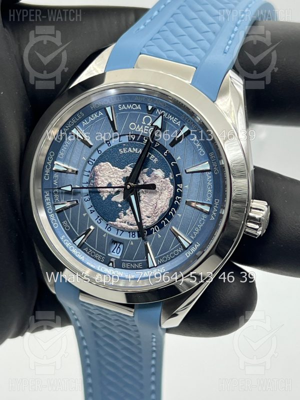 Фото 3 - Omega Seamaster Aqua Terra 150M 220.12.43.22.03.002 Worldtimer