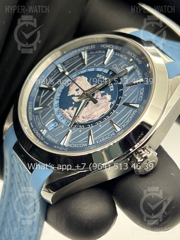 Фото 4 - Omega Seamaster Aqua Terra 150M 220.12.43.22.03.002 Worldtimer