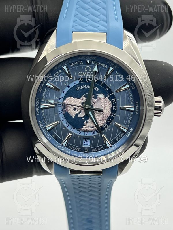 Фото 6 - Omega Seamaster Aqua Terra 150M 220.12.43.22.03.002 Worldtimer