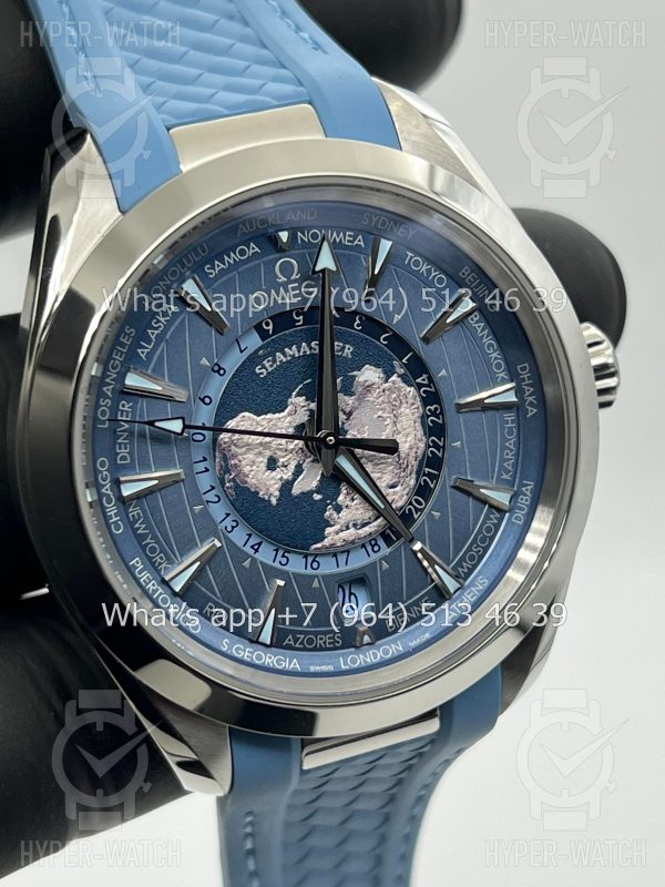 Фото 7 - Omega Seamaster Aqua Terra 150M 220.12.43.22.03.002 Worldtimer