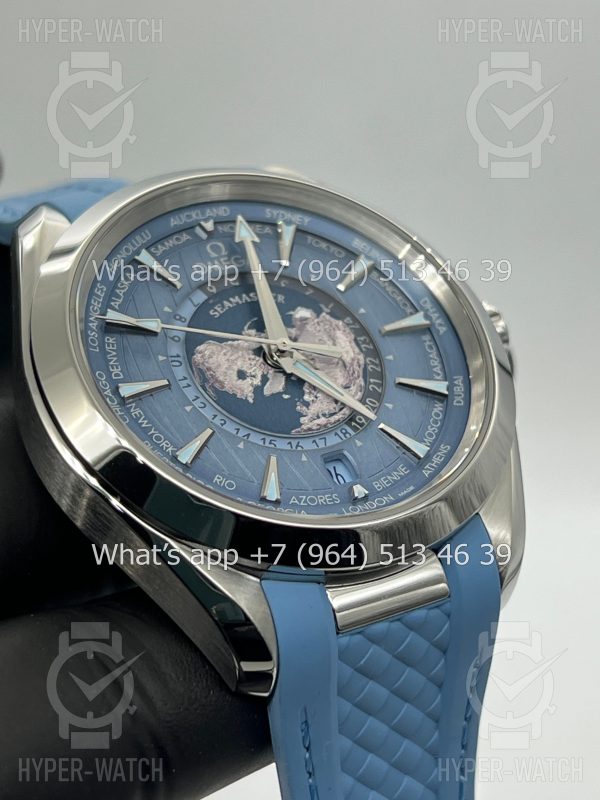 Фото 8 - Omega Seamaster Aqua Terra 150M 220.12.43.22.03.002 Worldtimer