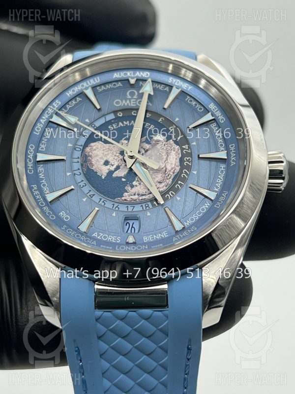 Фото 9 - Omega Seamaster Aqua Terra 150M 220.12.43.22.03.002 Worldtimer