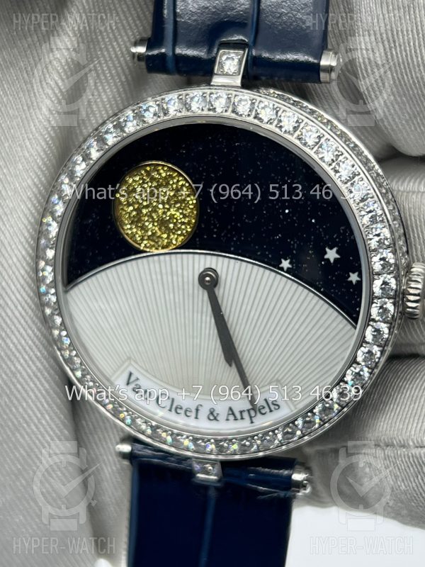Фото 3 - Van Cleef & Arpels Poetic Complication Lady Arpels Day and Night 38mm VCARN25800