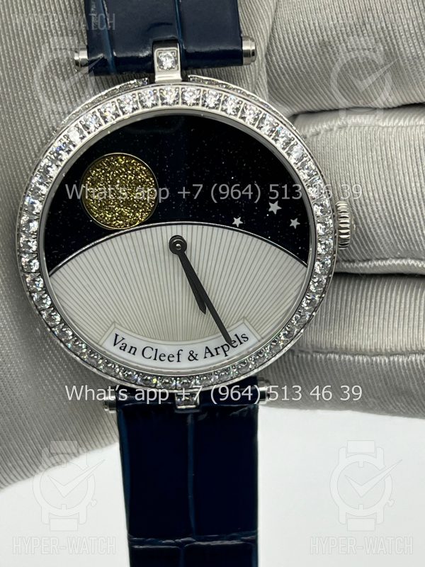 Фото 8 - Van Cleef & Arpels Poetic Complication Lady Arpels Day and Night 38mm VCARN25800
