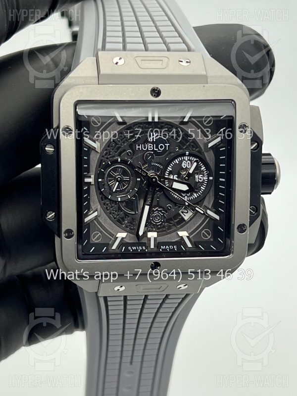 Фото 9 - Hublot Square Bang Unico 42mm Art 6074