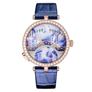 Фото 6 - Van Cleef & Arpels Poetic Complication Lady Arpels Pont des Amoureux 38mm VCARO8TZ00