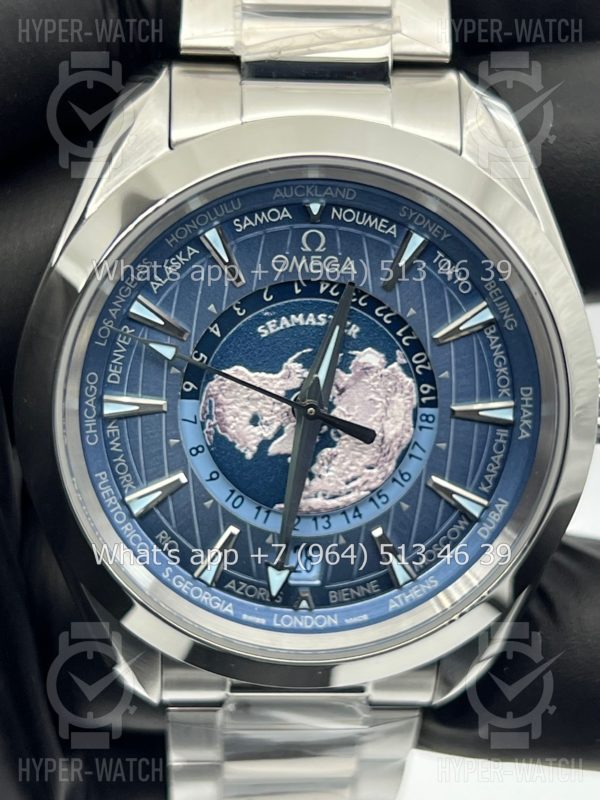 Фото 2 - Omega Seamaster Aqua Terra 150M 220.10.43.22.03.002 Worldtimer