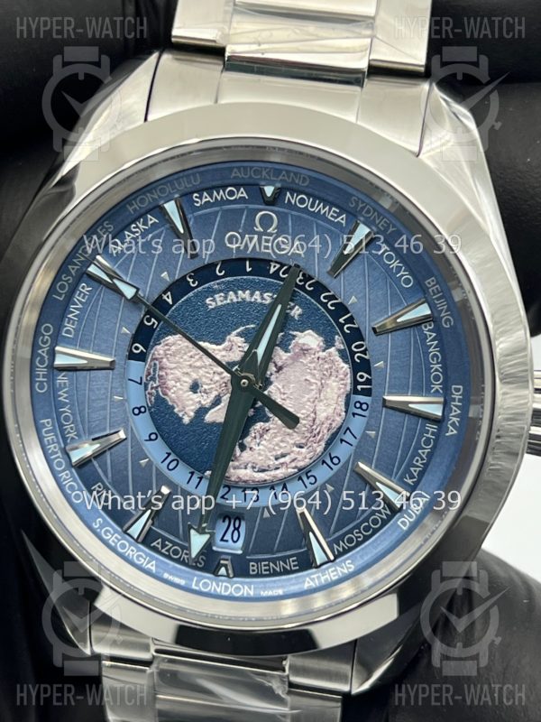 Фото 3 - Omega Seamaster Aqua Terra 150M 220.10.43.22.03.002 Worldtimer