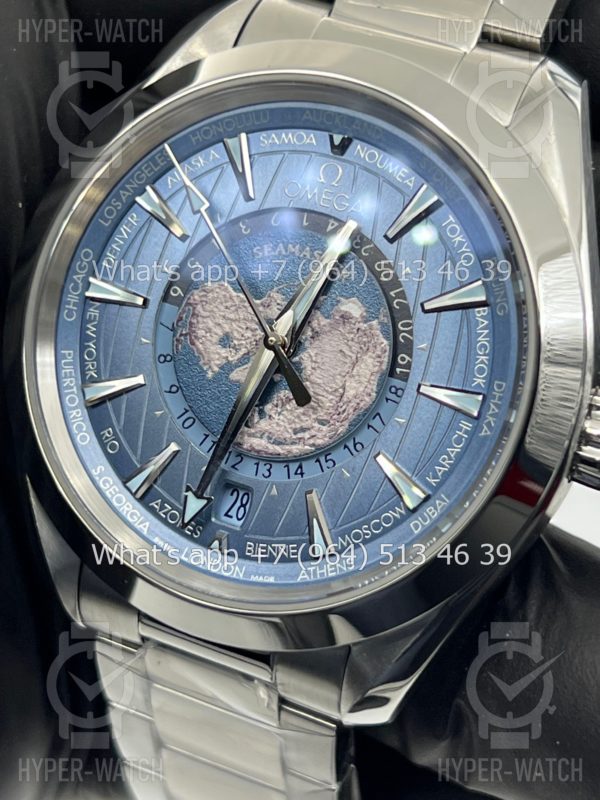 Фото 5 - Omega Seamaster Aqua Terra 150M 220.10.43.22.03.002 Worldtimer