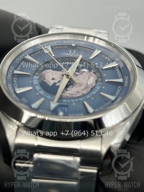 Фото 6 - Omega Seamaster Aqua Terra 150M 220.10.43.22.03.002 Worldtimer