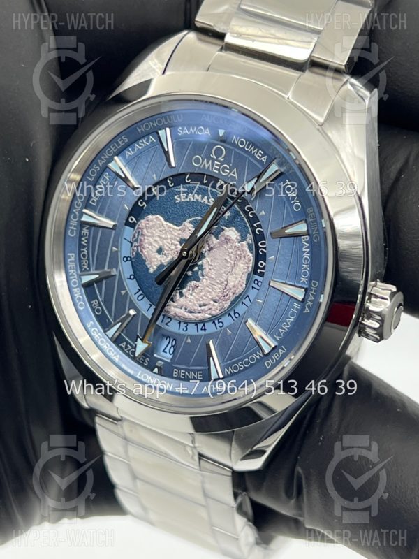 Фото 9 - Omega Seamaster Aqua Terra 150M 220.10.43.22.03.002 Worldtimer