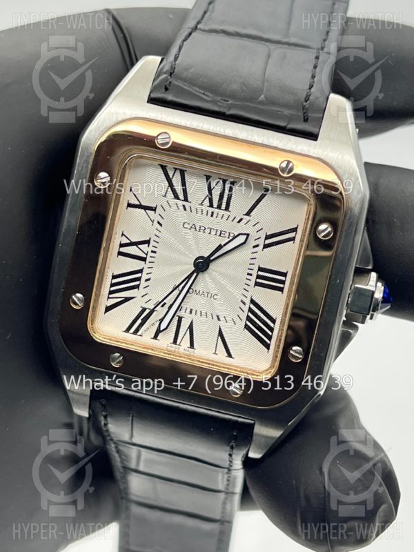 Фото 3 - Cartier Santos 100 40mm Art 6284