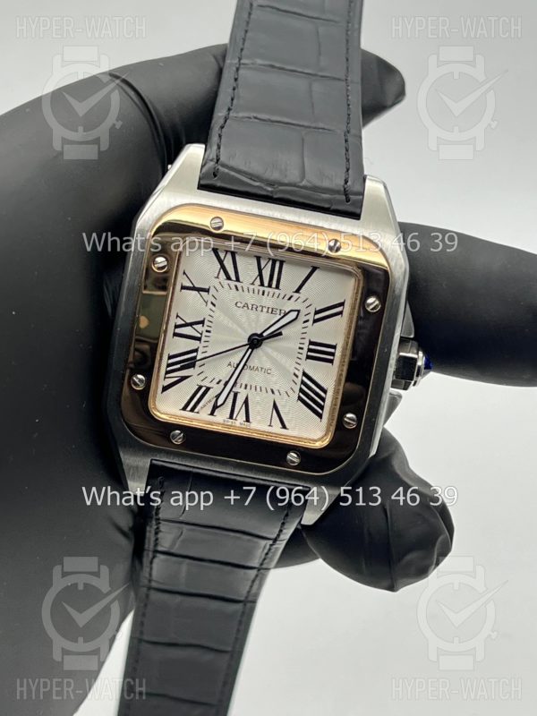 Фото 7 - Cartier Santos 100 40mm Art 6284