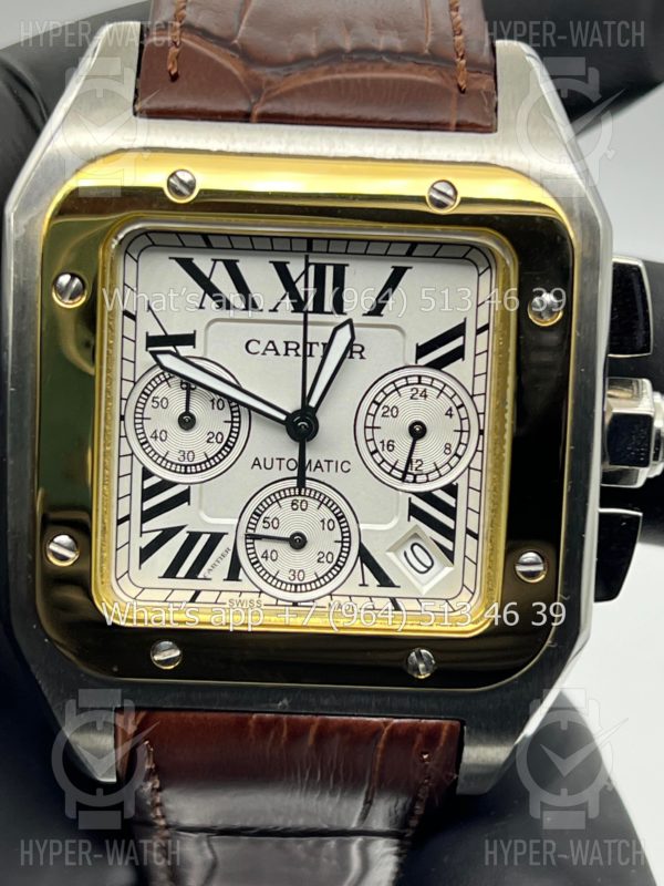 Фото 4 - Cartier Santos 100 XL Chronograph 41mm Art 6280