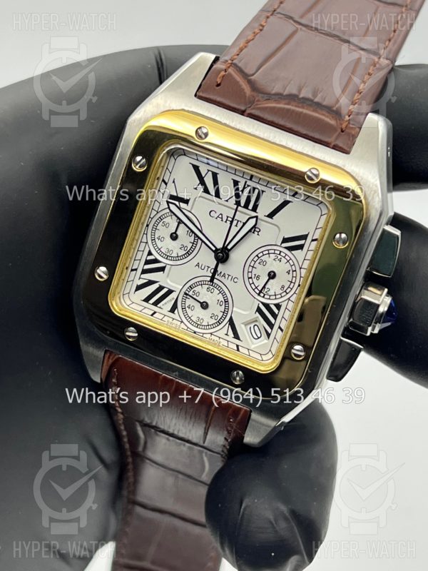 Фото 5 - Cartier Santos 100 XL Chronograph 41mm Art 6280