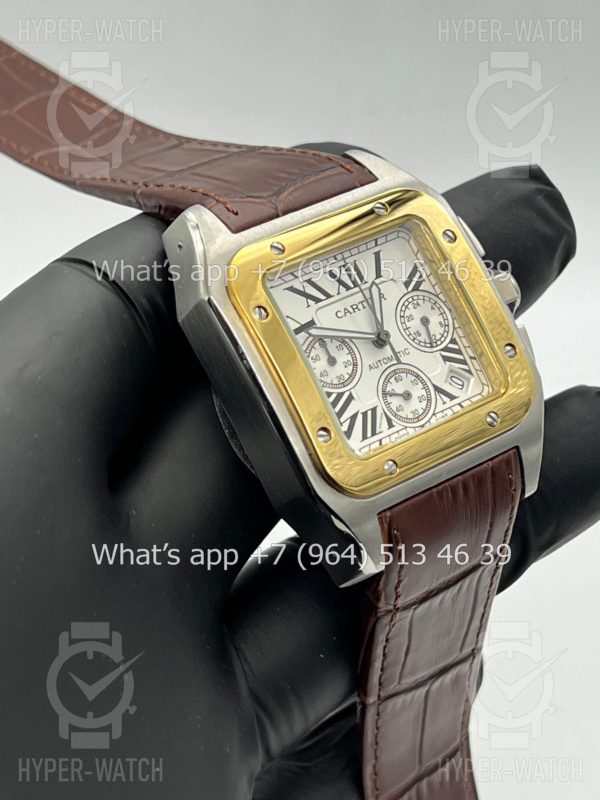 Фото 6 - Cartier Santos 100 XL Chronograph 41mm Art 6280