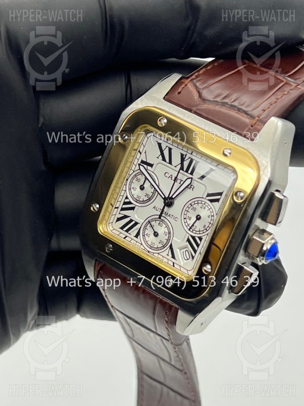 Фото 8 - Cartier Santos 100 XL Chronograph 41mm Art 6280