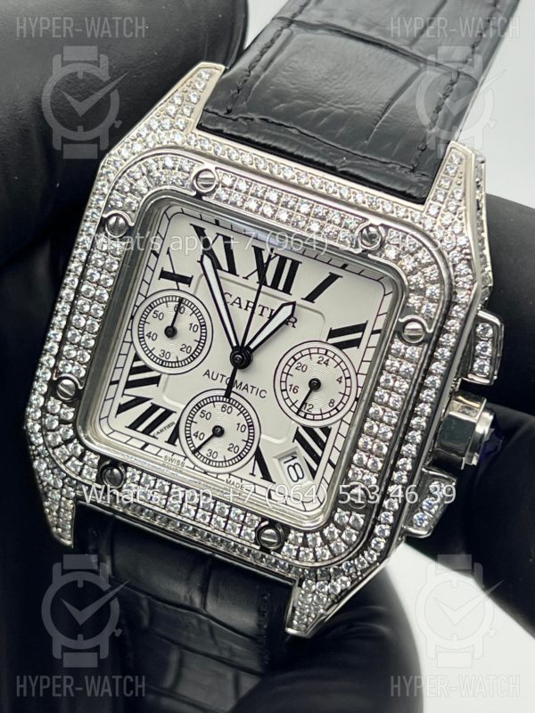 Фото 4 - Cartier Santos 100 XL Chronograph 41mm Art 6278