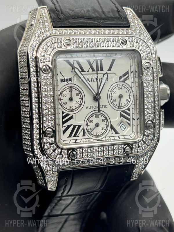 Фото 7 - Cartier Santos 100 XL Chronograph 41mm Art 6278