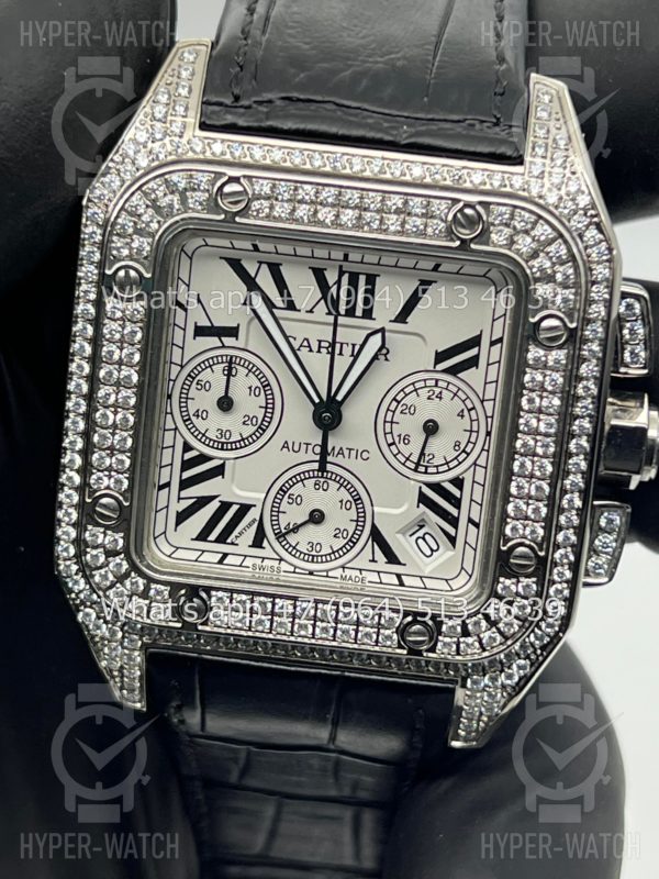 Фото 8 - Cartier Santos 100 XL Chronograph 41mm Art 6278