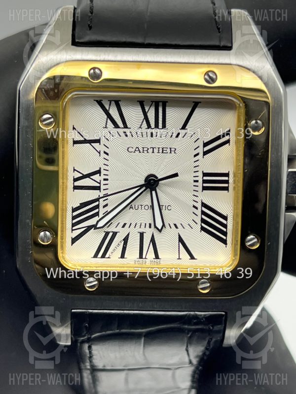 Фото 3 - Cartier Santos 100 40mm Art 6281