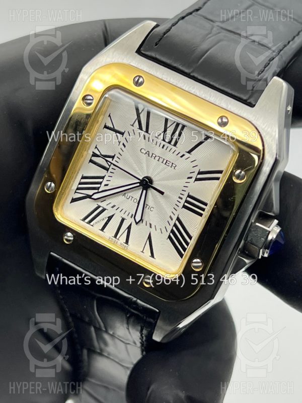 Фото 6 - Cartier Santos 100 40mm Art 6281