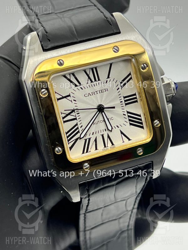 Фото 7 - Cartier Santos 100 40mm Art 6281