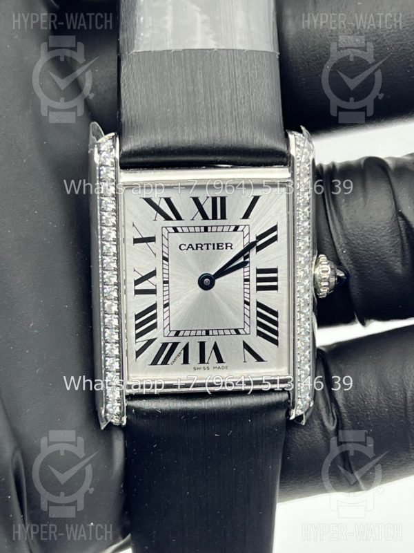 Фото 2 - Cartier Tank 25,5mm W4TA0017 Silver Dial