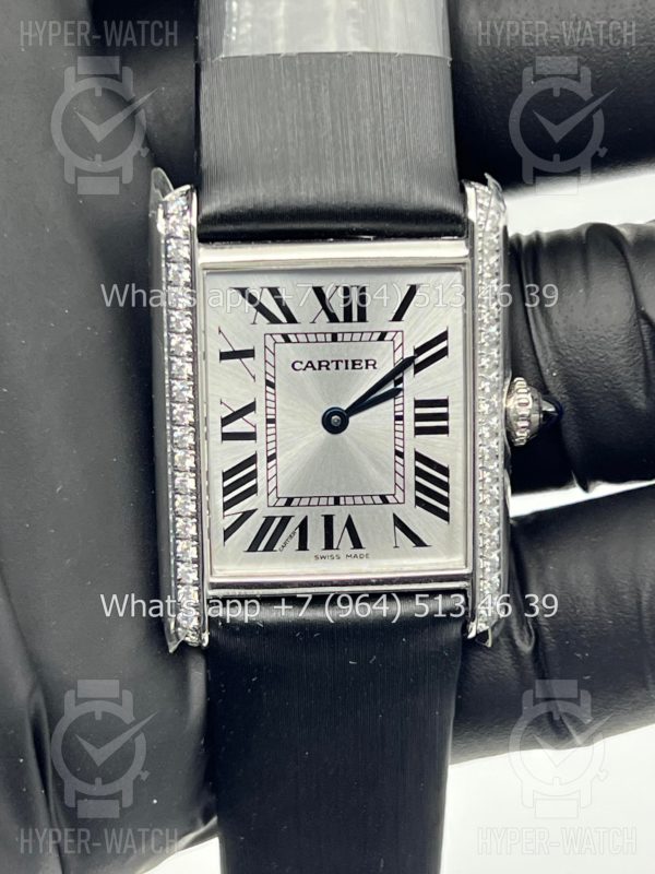 Фото 3 - Cartier Tank 25,5mm W4TA0017 Silver Dial