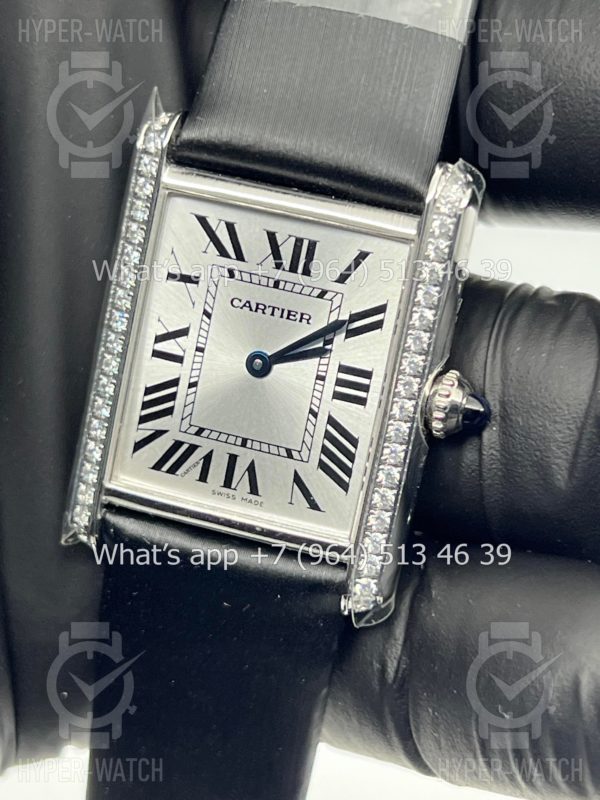 Фото 4 - Cartier Tank 25,5mm W4TA0017 Silver Dial