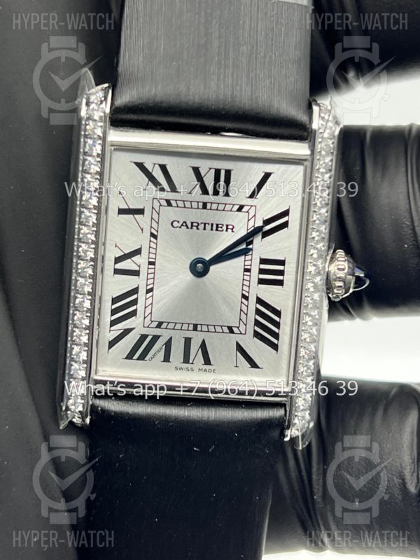 Фото 8 - Cartier Tank 25,5mm W4TA0017 Silver Dial