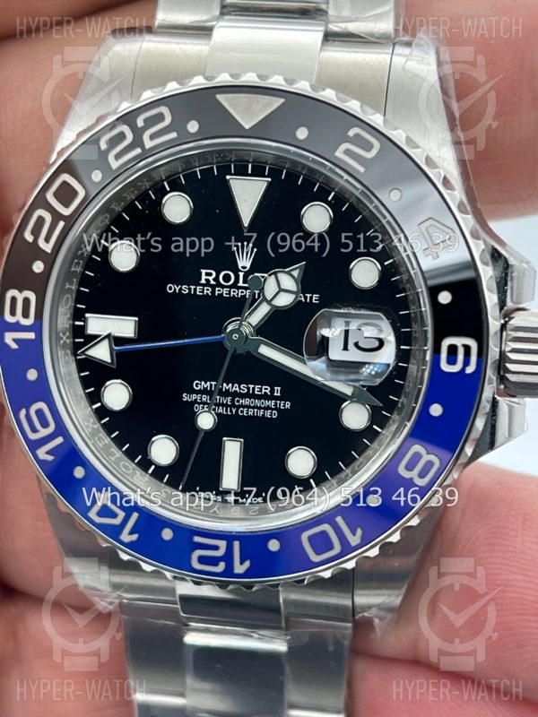 Фото 2 - Rolex GMT Master II 40mm 116710blnr-0002 VS