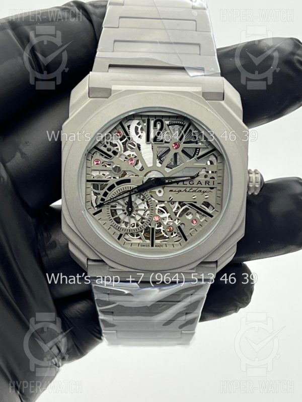 Фото 4 - Bulgari Octo Finissimo Skeleton Art 6404