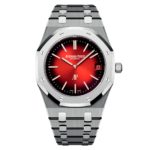 Audemars-Piguet-Royal-Oak-Jumbo-Extra-Thin-Titanium-Bulk-Metallic-Glass-Gradient-Red-Dial-16202XT-14