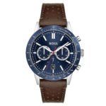 1513921-hugo-boss-watch-men-blue-dial-leather-brown-strap-quartz-battery-analog-chronograph-allure