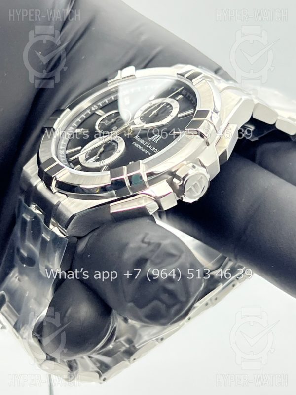 Фото 8 - Maurice Lacroix Aikon Chronograph 44mm AI1018-SS002-330-1