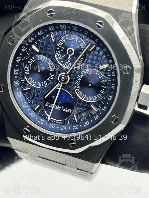 Фото 8 - Audemars Piguet Royal Oak Perpetual Calendar 26574ST.OO.1220ST.02 Blue